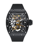 NTPT CARBON FIBRE X PEACOCK TOURBILLON BLACK