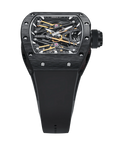 NTPT CARBON FIBRE X PEACOCK TOURBILLON BLACK