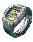 SAPPHIRE CHRONOGRAPH GREEN ICE CREAM
