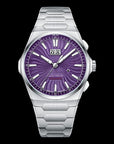 PURPLE CHIMING SOUND OF NATURE WATCH 40MM