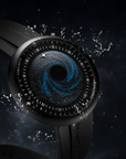 CIGA DESIGN X LABEL NOIR AUTOMATIC WATCH BLUE PLANET II TITANIUM