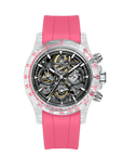 CRYSTAL SERIES AUTOMATIC CHRONOGRAPH ROSE RED