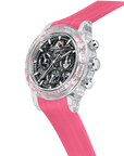 CRYSTAL SERIES AUTOMATIC CHRONOGRAPH ROSE RED