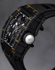 SILVERSTONE NTPT BLACK CARBON FIBER BLACK RUBBER