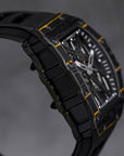 SILVERSTONE NTPT BLACK CARBON FIBER BLACK RUBBER