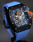 TRACK CHRONOGRAPH CM09 CARBON BLUE-ORANGE