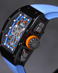 TRACK CHRONOGRAPH CM09 CARBON BLUE-ORANGE