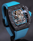 TRACK CHRONOGRAPH CM002 NTPT CARBON FIBER BLUE