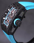 TRACK CHRONOGRAPH CM002 NTPT CARBON FIBER BLUE