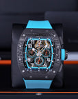 TRACK CHRONOGRAPH CM002 NTPT CARBON FIBER BLUE