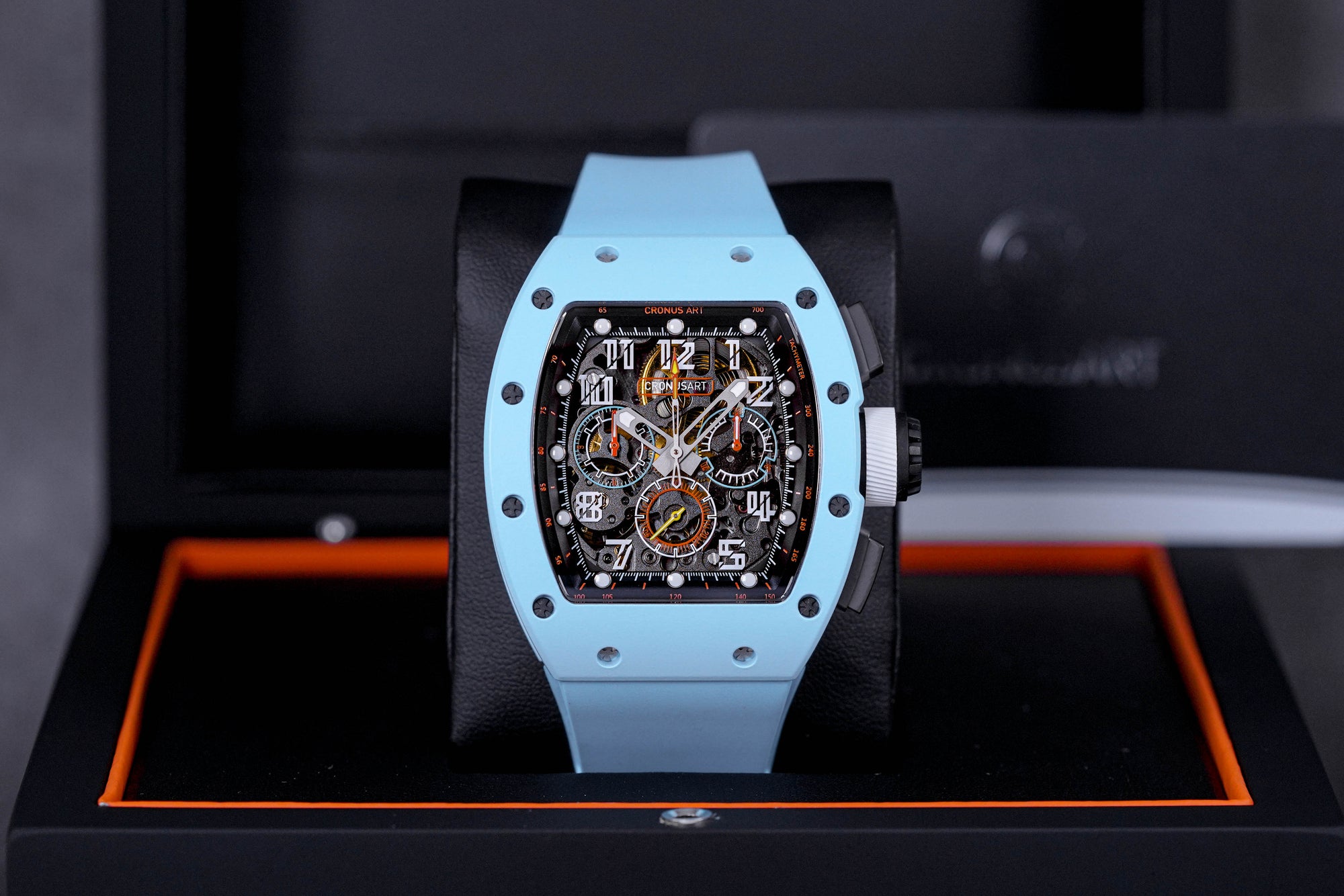 TRACK CHRONOGRAPH CM09 CARBON BLUE