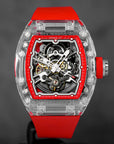 CM001 CRYSTAL SKELETON RED