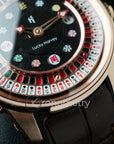 PLAYER SERIES ROSE GOLD POKER ROULETTE WATCH