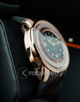 PLAYER SERIES ROSE GOLD POKER ROULETTE WATCH