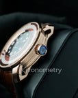 PLAYER SERIES ROSE GOLD POKER ROULETTE WATCH