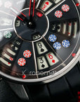 PLAYER SERIES SILVER THREE CARD POKER WATCH