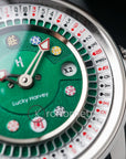 PLAYER SERIES SILVER POKER ROULETTE WATCH