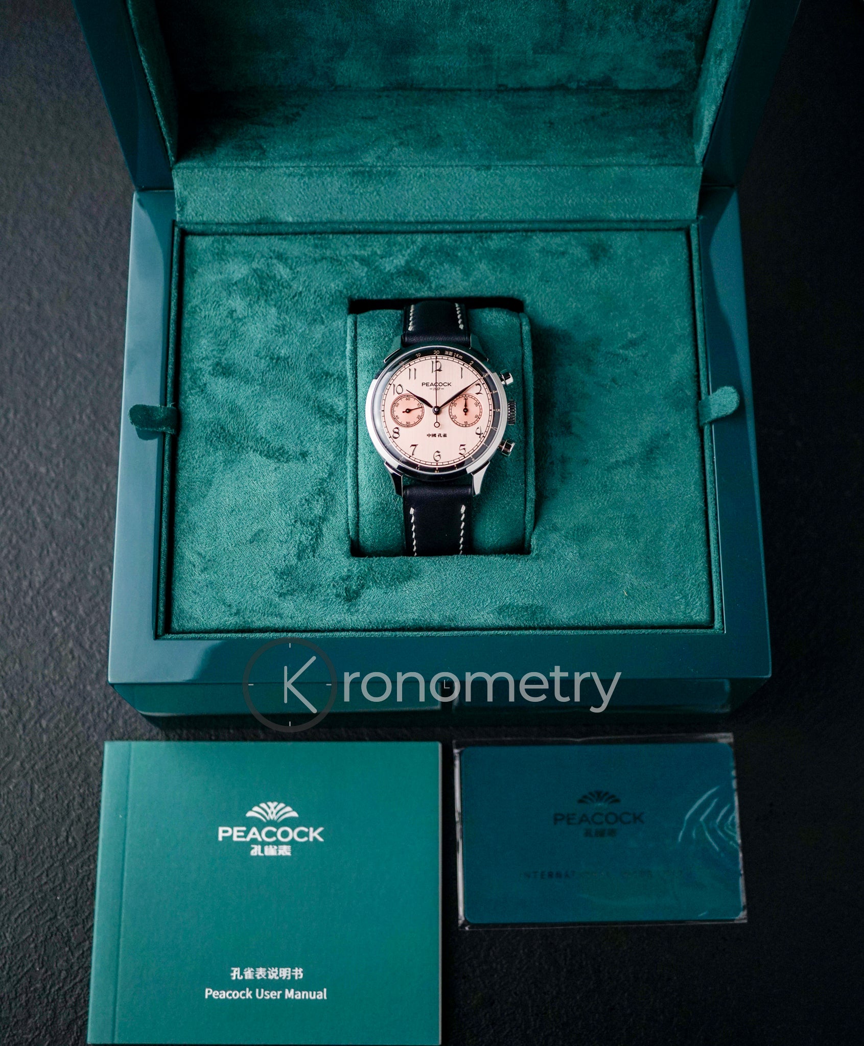 PERFECTION CLASSIC 1950 LUXURY CHRONOGRAPH WATCH