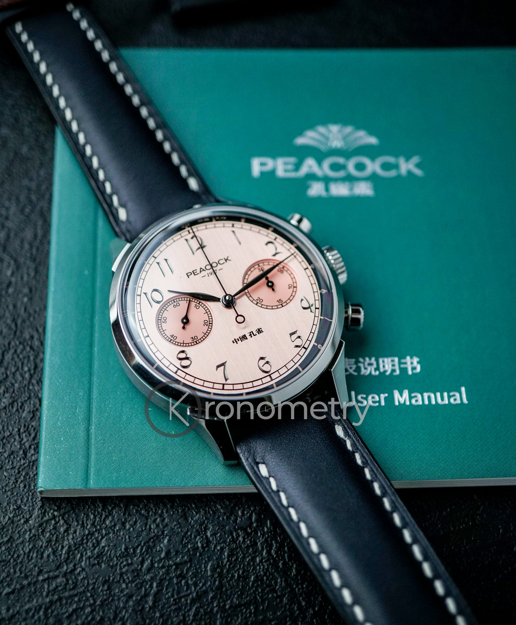 PERFECTION CLASSIC 1950 LUXURY CHRONOGRAPH WATCH