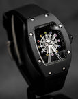 LADIES FERRIS WHEEL BLACK CERAMIC