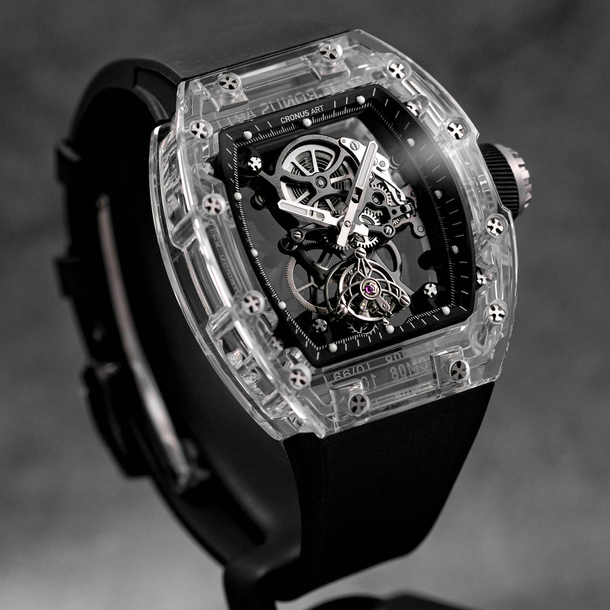 Tourbillon Sapphire Black