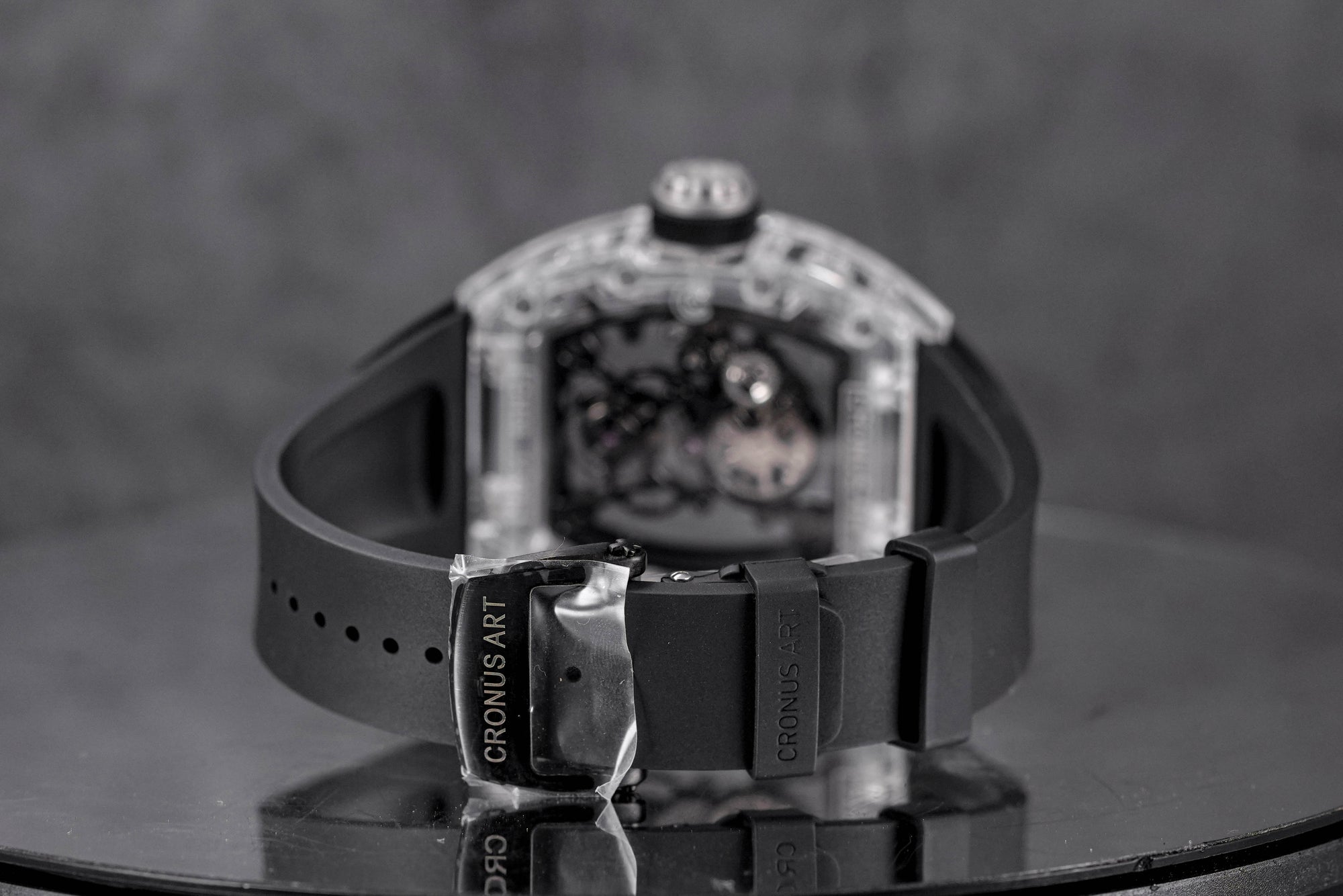 Tourbillon Sapphire Black